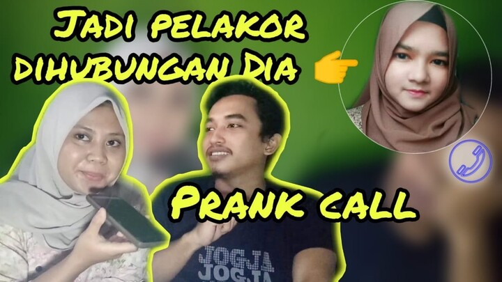PRANK CALL KE TEMEN || JADI PELAKOR DIHUBUNGAN DIA !