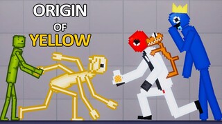 The ORIGIN Of Roblox Rainbow Friends YELLOW - Roblox Rainbow Friends - People Playground