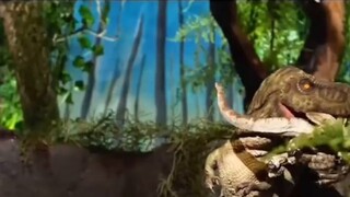 【Feel the charm of old-school movies! ! 】Purely handmade stop-motion animation Jurassic Park