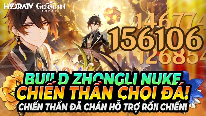 "Hot Trend" Build Zhongli Chiến Thần Chọi Đá! ╲ ╲ 𒆙 Build Zhongli Theo Meta Mới! Genshin Impact