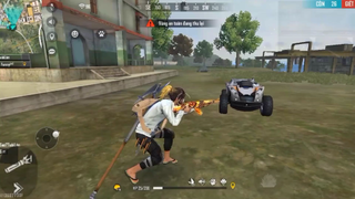 [ Free fire] Funny gặp BOT DÙNG HACK bất tử trâu nhất thế giới- Funny free fire