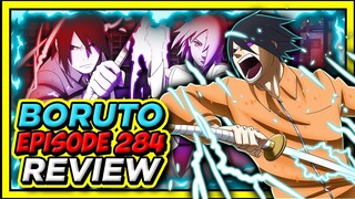 Sasuke's ICE RELEASE Justu & NEW EDO TENSEI Revealed-Boruto Episode 284 Review!