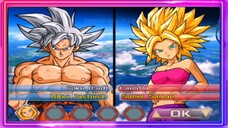 Goku Ultra Instinc VS Caulifla SSJ - Dragon Ball Budokai Tenkaichi 3 MOD Gameplay