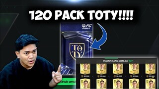 AKU BUKA 120 X PACK TOTY ! HOKI BANGET DAPET OVR TINGGI - EA FC MOBILE 24 INDONESIA