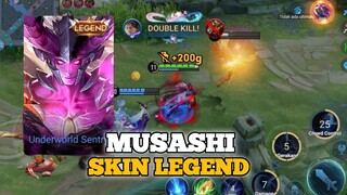 Pake Skin Legend Musashi musuh dibantai | Honor Of Kings