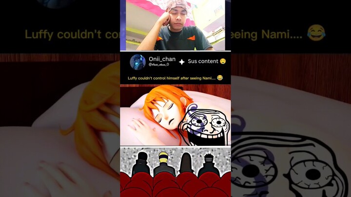 Naruto squad reaction on Luffy x Nami😁😁😁