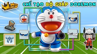 Chế tạo thành công bộ giáp Doremon siêu đẹp trong mini world