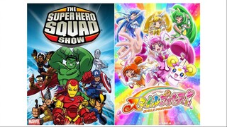 Smile Precure X Super Hero Squad Opening Full Version