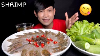 MUKBANG ASMR EATING RAW SHRIMP | MukBang Eating Show ( Eat Delicious )