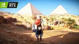 AC Origins — Giza | Sphinx & Pyramids — Ultra Graphics Showcase | 4K60