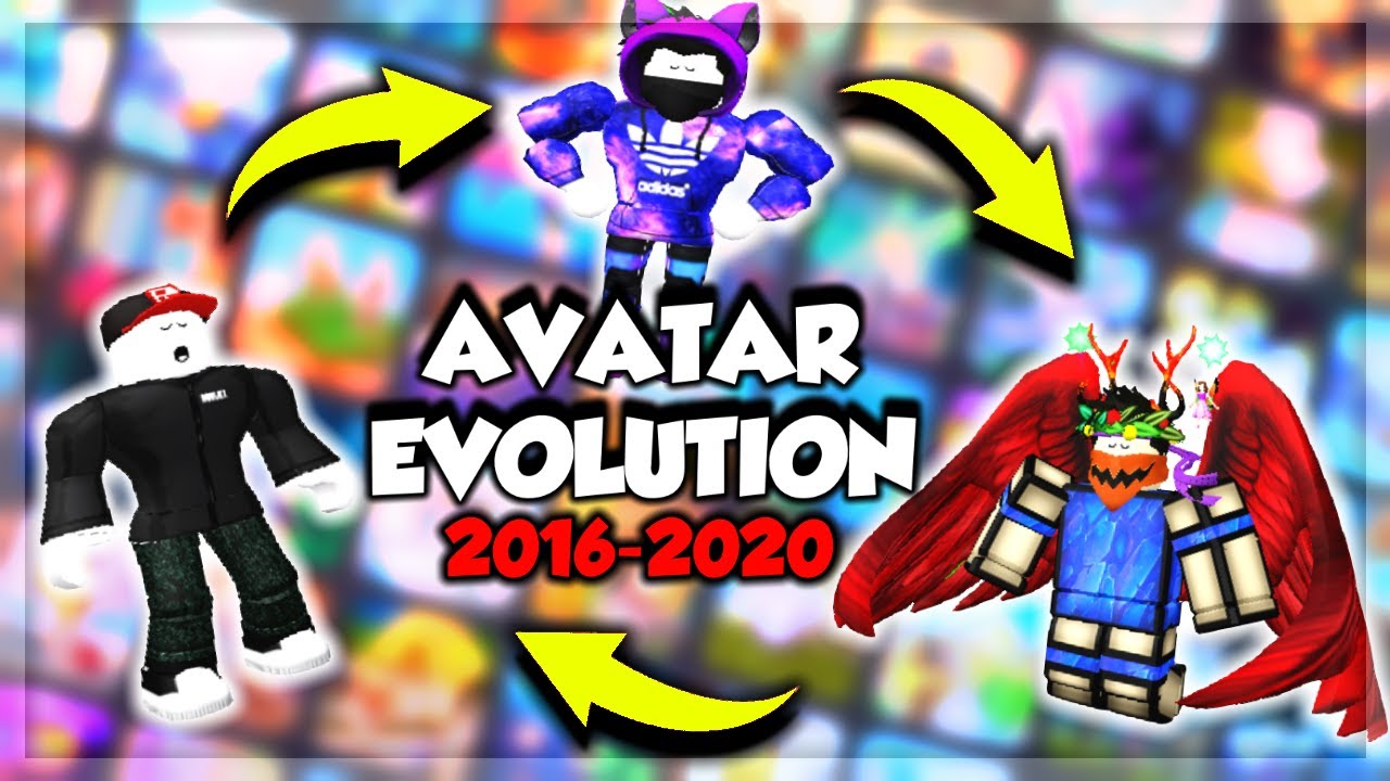 My ROBLOX Avatar Evolution!! (2016-2020) 