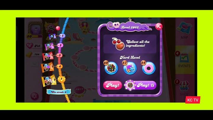 CANDY CRUSH SAGA LEVEL 2082 NEW VERSION NO BOOSTER