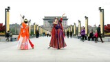 Duet version of Huxuan dance in Xi'an