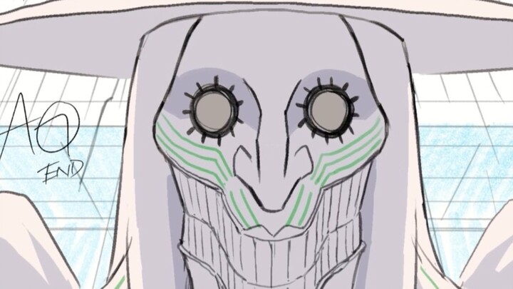 Part of the original drawings I participated in for the sixth episode of The Daring Party