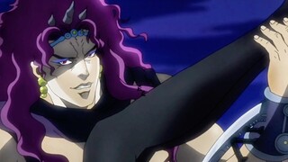 "JoJo's Bizarre Adventure" - Adegan terkenal Kaz "Instrumen Musik Kaki Rakyat"