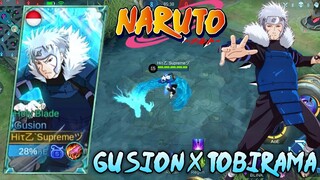 GUSION SKIN AS TOBIRAMA SENJU SCRIPT | FULL EFFECTS + NO PASSWORD - MOBILE LEGENDS