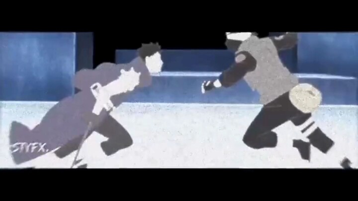 Amv anime Kakashi vs Obito - Alight motion