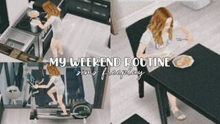 my weekend routine | sims freeplay
