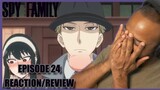 KNOCKED OUT!!! Spy x Family Episode 24 *Reaction/Review*