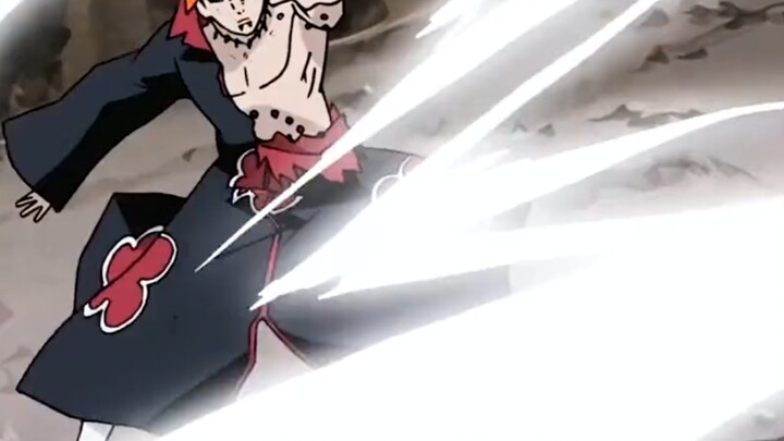 Naruto, Naruto mengatur klon bayangan.