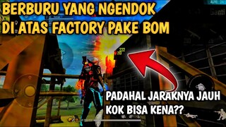 IOG BION BERBURU PEMAIN NGENDOK DI ATAS FACTORY || FREEFIRE