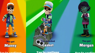 Subway Surfers 🎃🧟🧛⚰️ Cambridge ปลดล็อก Morgan Manny & Casket 🦹🏚️