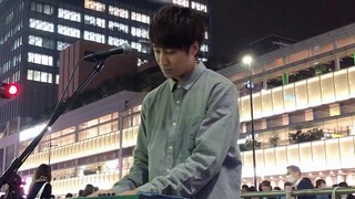 Jalanan Jepang menyanyikan "Spark" namamu [Hiraoka Yuya]