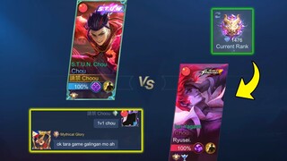 I PRETEND EPIC AND CHALLENGE MYTHICAL GLORY 1v1 CHOU