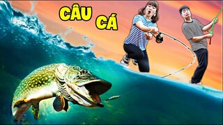 Hà Sam Thi Câu Cá Trong Rừng Và Nướng Ăn Cực ngon