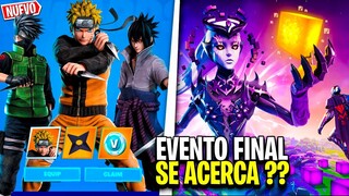 NARUTO LLEGA A FORTNITE / EVENTO FINAL de TEMPORADA 8 ?? - Explicación Secretos