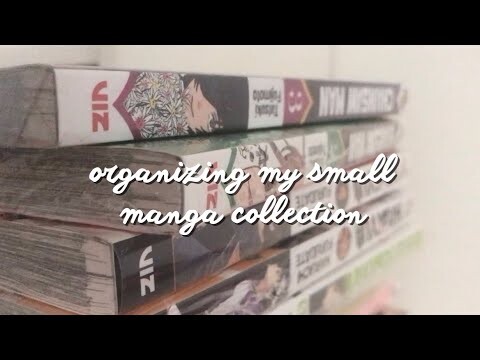 organizing my small manga collection ʕ⁎̯͡⁎ʔ philippines