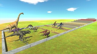 Dinosaurs Strength Test - Animal Revolt Battle Simulator