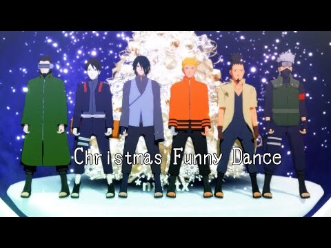 Christmas Funny Dance【NARUTO MMD】NARUTO*SASUKE*SHIKAMARU*SAI*KAKASHI*SHINO