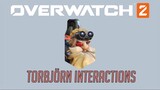 Overwatch 2 Second Closed Beta - Torbjörn Interactions + Hero Specific Eliminations