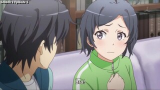 "that line scored me some points" Hachiman Komachi Siblings Moments (Season 1 to Season 2)