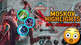 MOSKOV ABYSS SKIN HIGHLIGHTS, EPIC COMEBACK?? MUST WATCH!