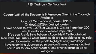 RSD Madison – Get Your Ten Course Download