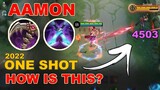CAN AAMON ONE SHOT ENEMY | AAMON NEW BUILD | MLBB