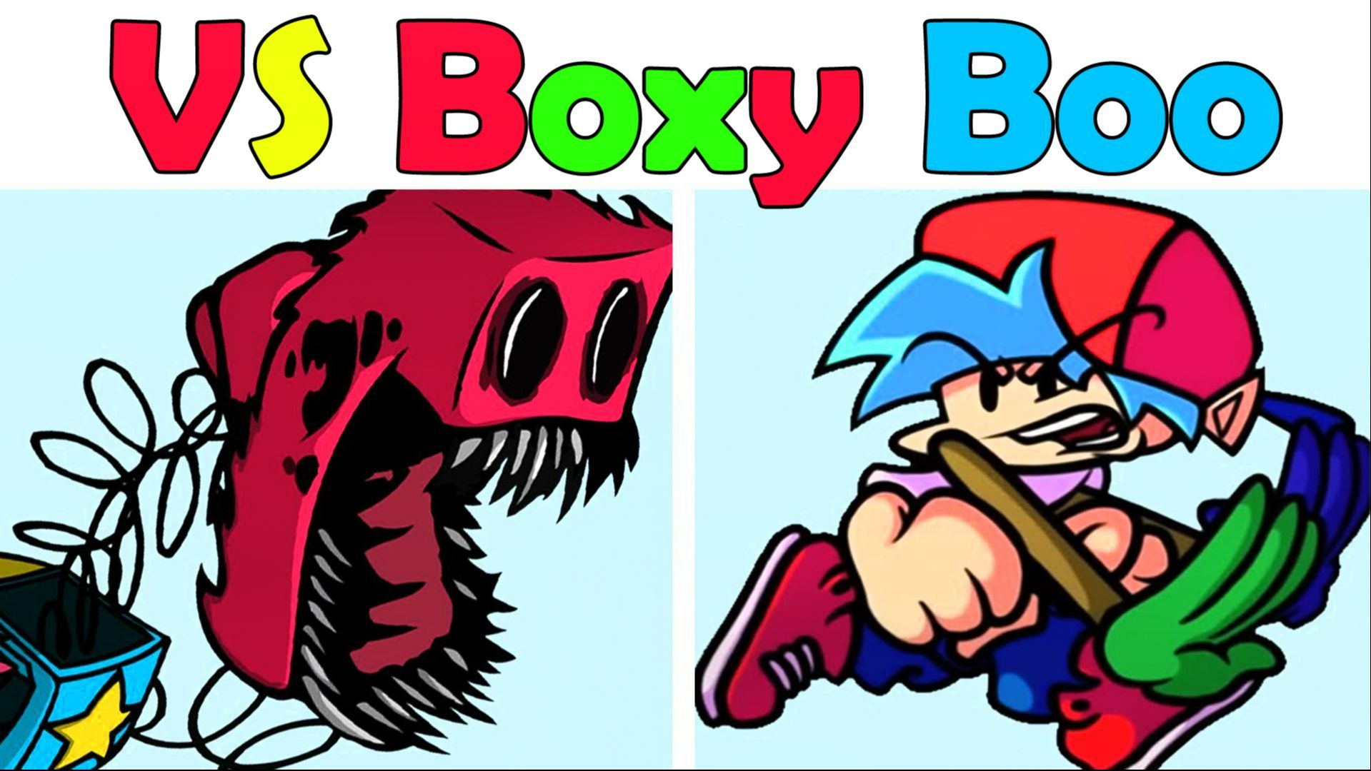 Friday Night Funkin' VS NEW Boxy Boo VS Player BF & GF