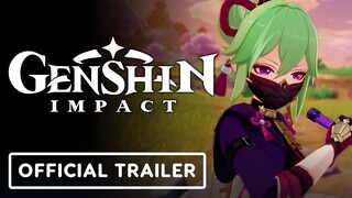 Genshin Impact - Official Kuki Shinobu Gameplay Overview Trailer