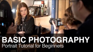 Basic Photography Tutorial for BEGINNERS: I Taught my MUA How to shoot PORTRAITS the easy way!