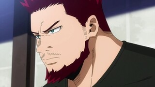 Rare footage of Endeavor having a beard ~ MHA Season 5 Episode 17