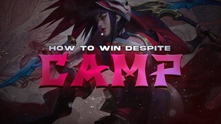 How to carry with Akali despite camp!