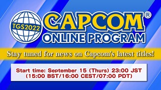 TGS 2022 Capcom Online Program