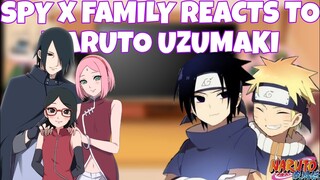 SPY X FAMILY REACT TO NARUTO SHIPPUDEN, ANYA + YOR + BECKY + LOID + DAMIAN. (itz peachy sunlight)