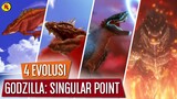 Penjelasan 4 Evolusi Godzilla di GODZILLA: SINGULAR POINT