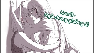 【Hololive Vietsub】Copypasta của KronMei và bé Cú gạ ngủ chung chăng?