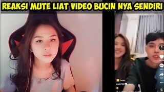 REAKSI MUTE PAS LIAT VIDEO BUCIN NYA SENDIRI