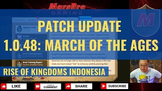 PATCH UPDATE 1.0.48: MARCH OF THE AGES [ RISE OF KINGDOMS INDONESIA ]