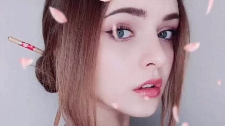 The young lady in the international version of TikTok